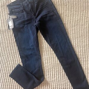 Rag & Bone Cate Mid Rise Skinny Jeans Dark Wash NWT Size 27 Designer Denim